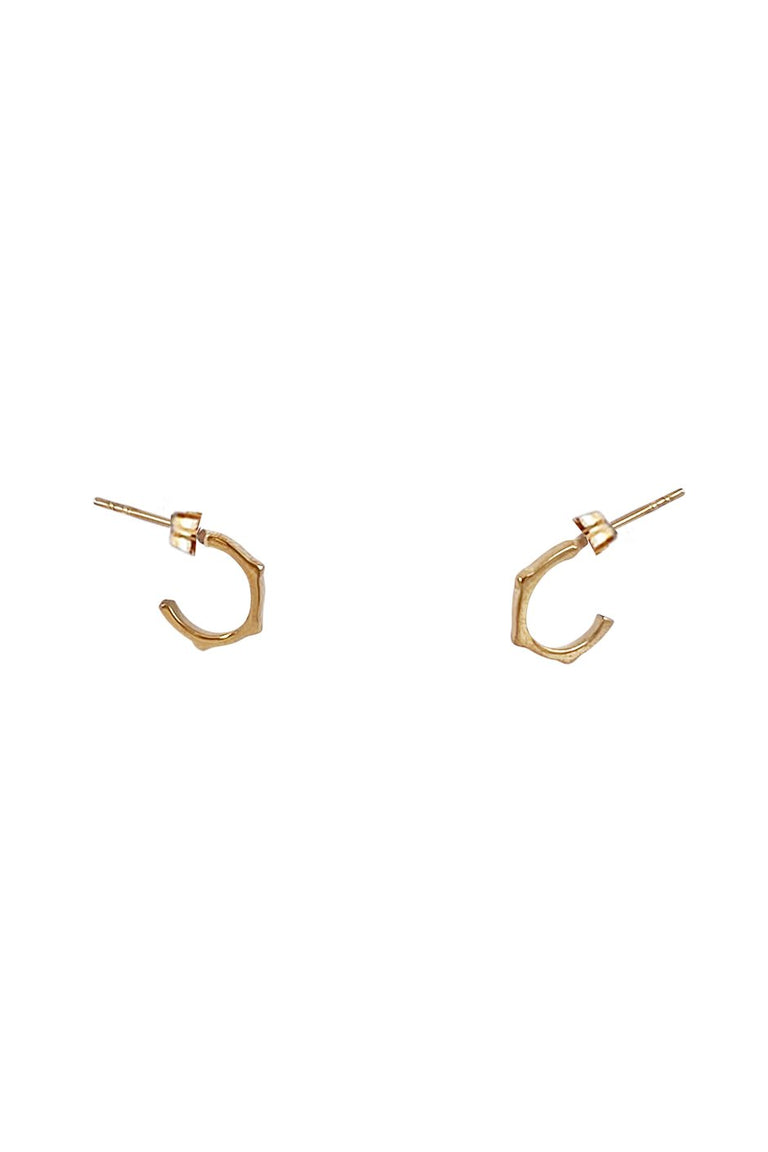 [TEST] Spiked Hoop Stud Earrings