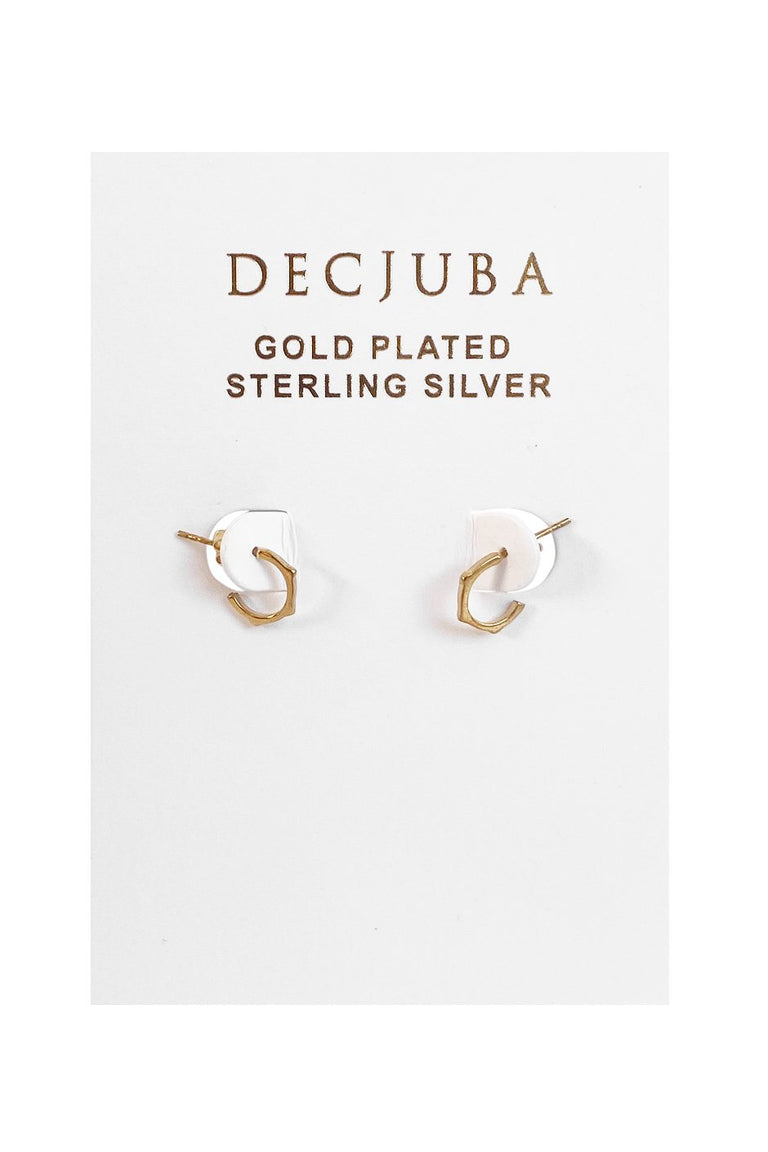 [TEST] Spiked Hoop Stud Earrings