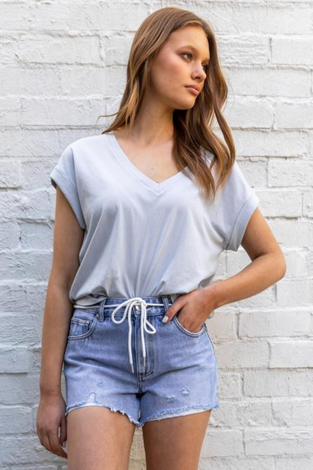 [TEST] Becca V-Neck Tee