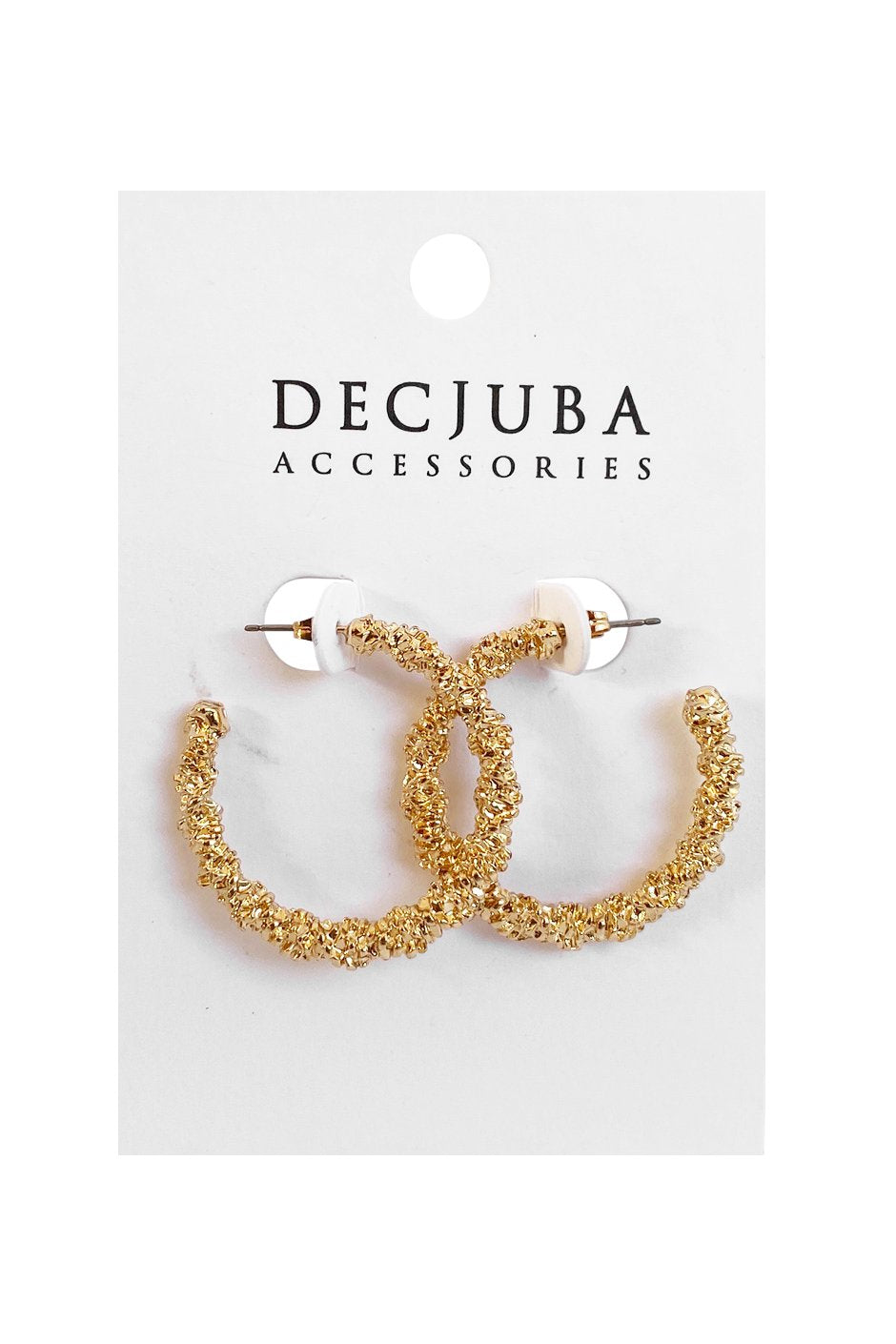 [TEST] Iris Crushed Hoop Earrings