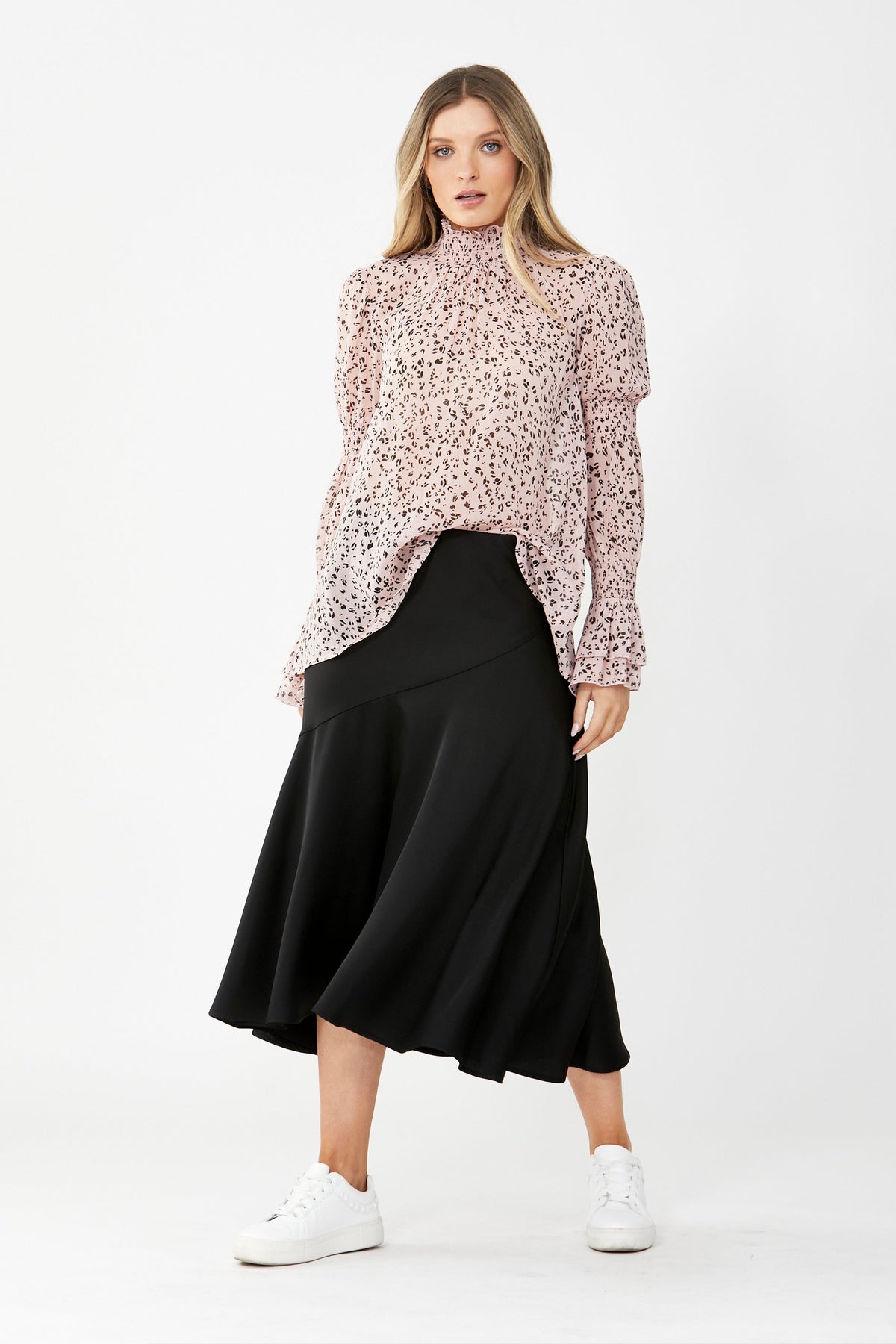 [TEST] Gracie Shirred Sleeve Top