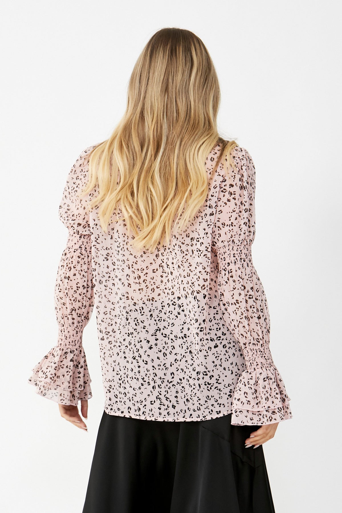 [TEST] Gracie Shirred Sleeve Top