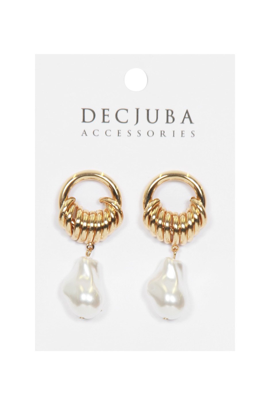 [TEST] Cece Pendant Pearl Earrings