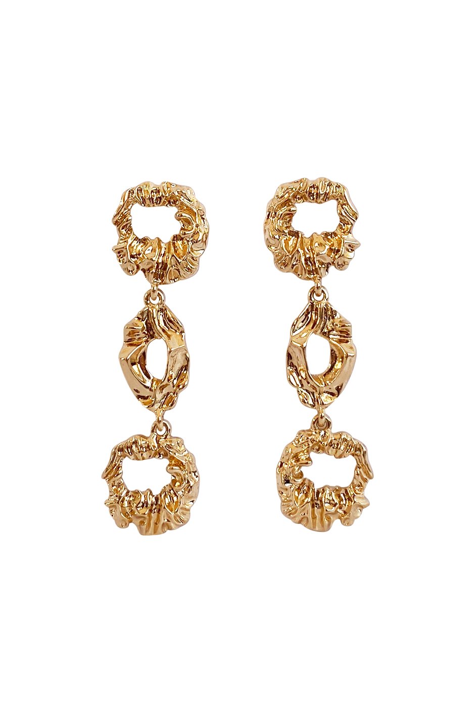 [TEST] Immy Textured Link Earrings