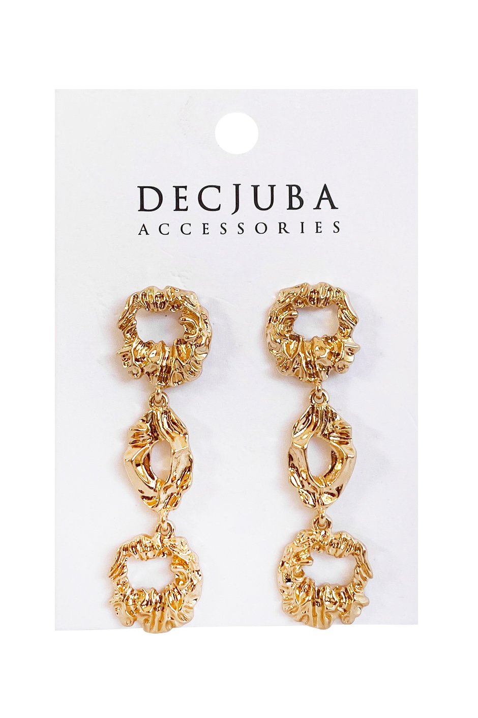 [TEST] Immy Textured Link Earrings