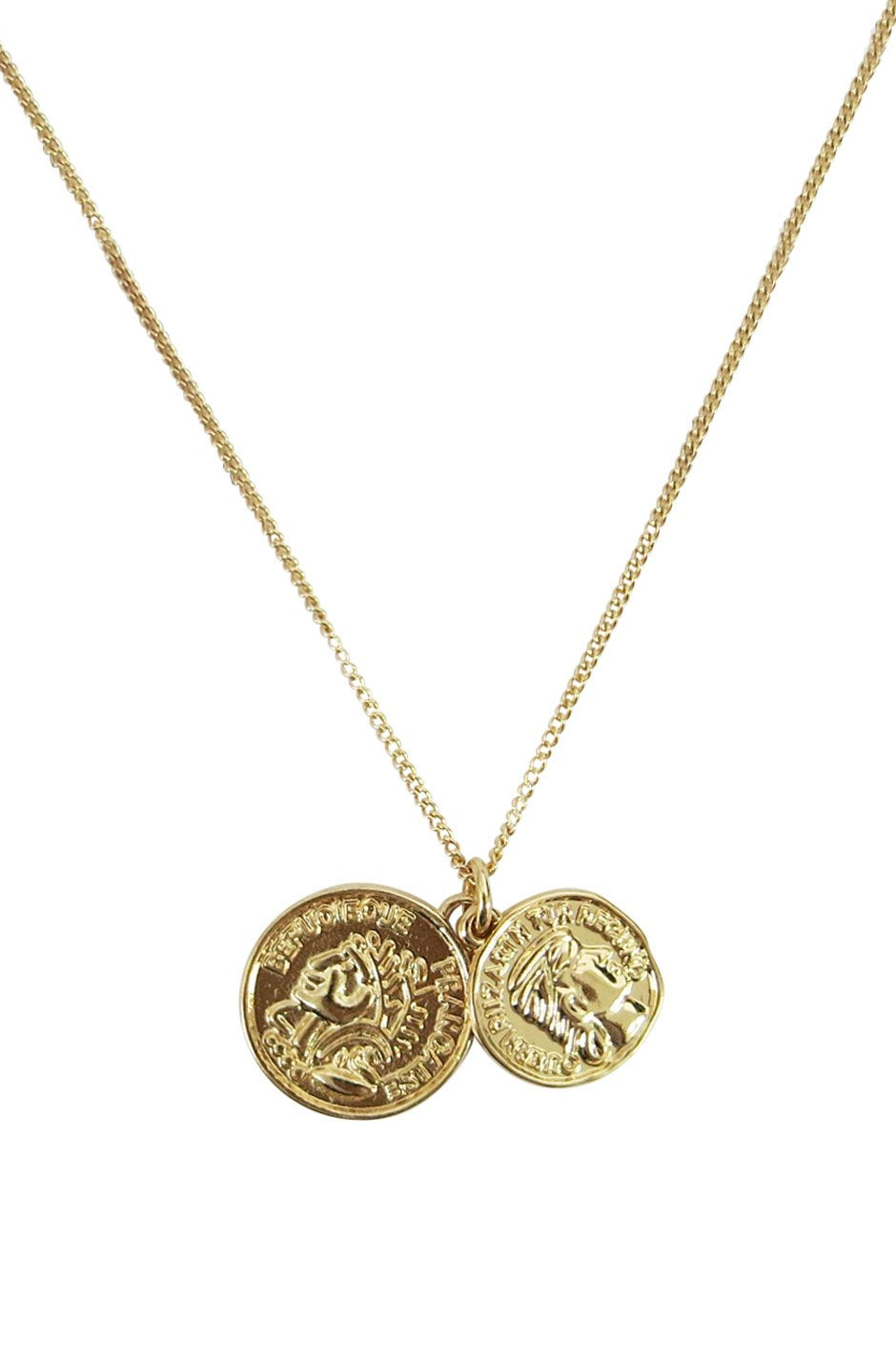 [TEST] Double Coin Necklace
