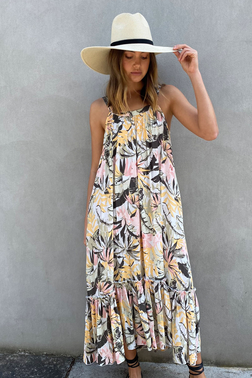 [TEST] Blaze Ruffle Hem Maxi