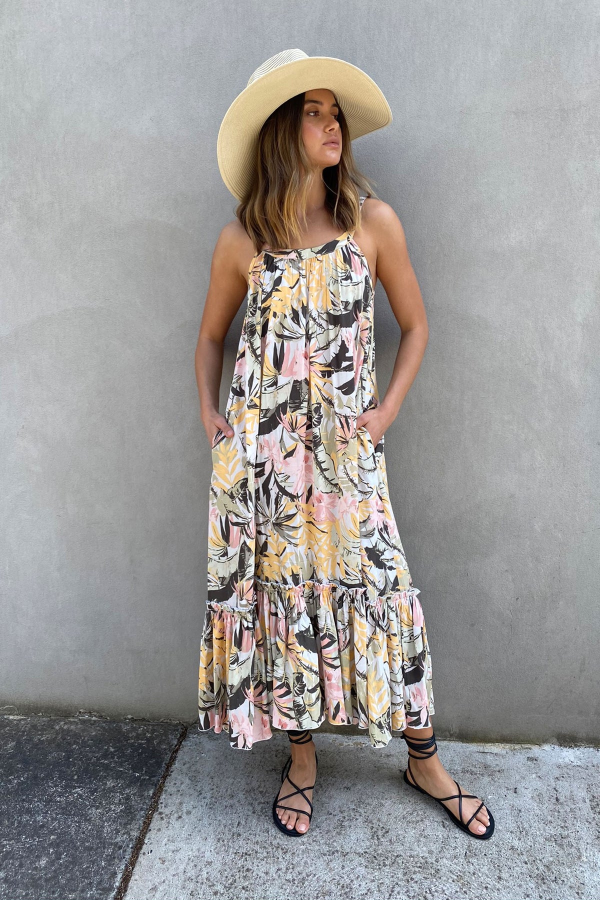 [TEST] Blaze Ruffle Hem Maxi
