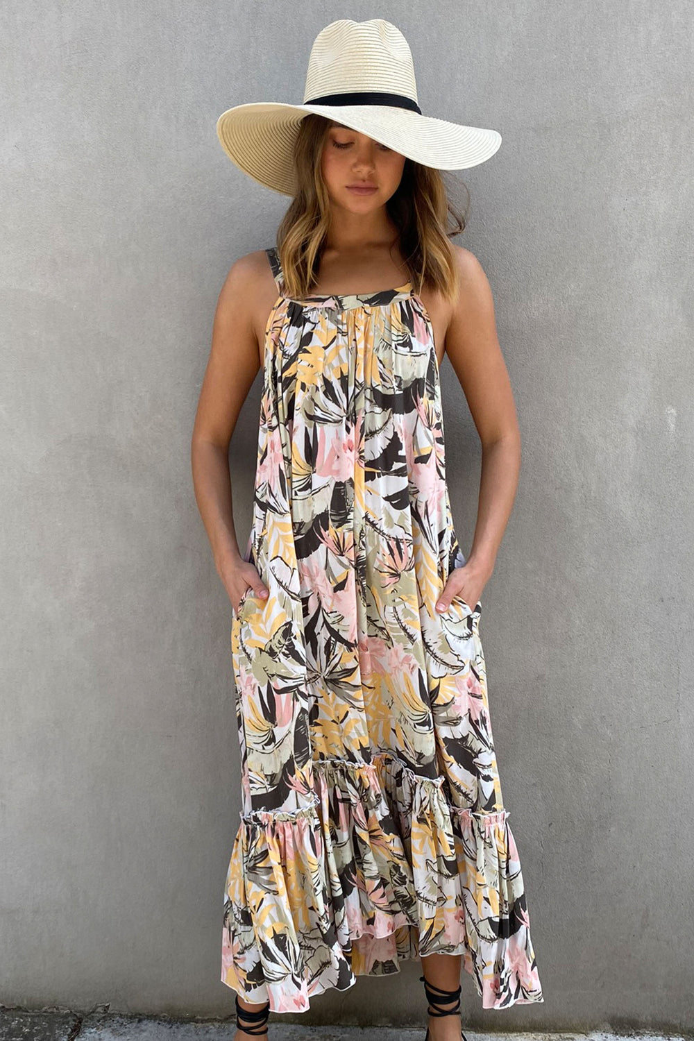 [TEST] Blaze Ruffle Hem Maxi