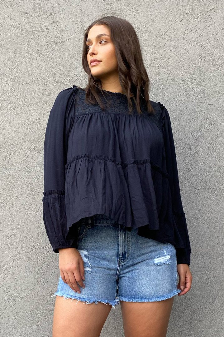 [TEST] Maeve Embroidered Top
