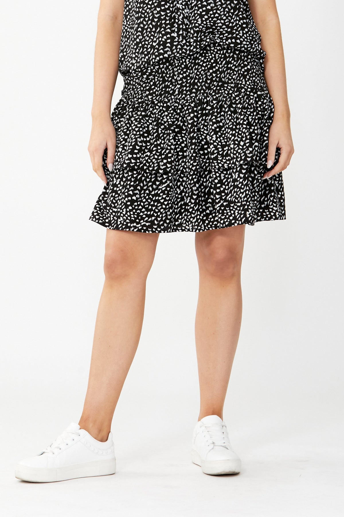 [TEST] Poppy Shirred Mini Skirt