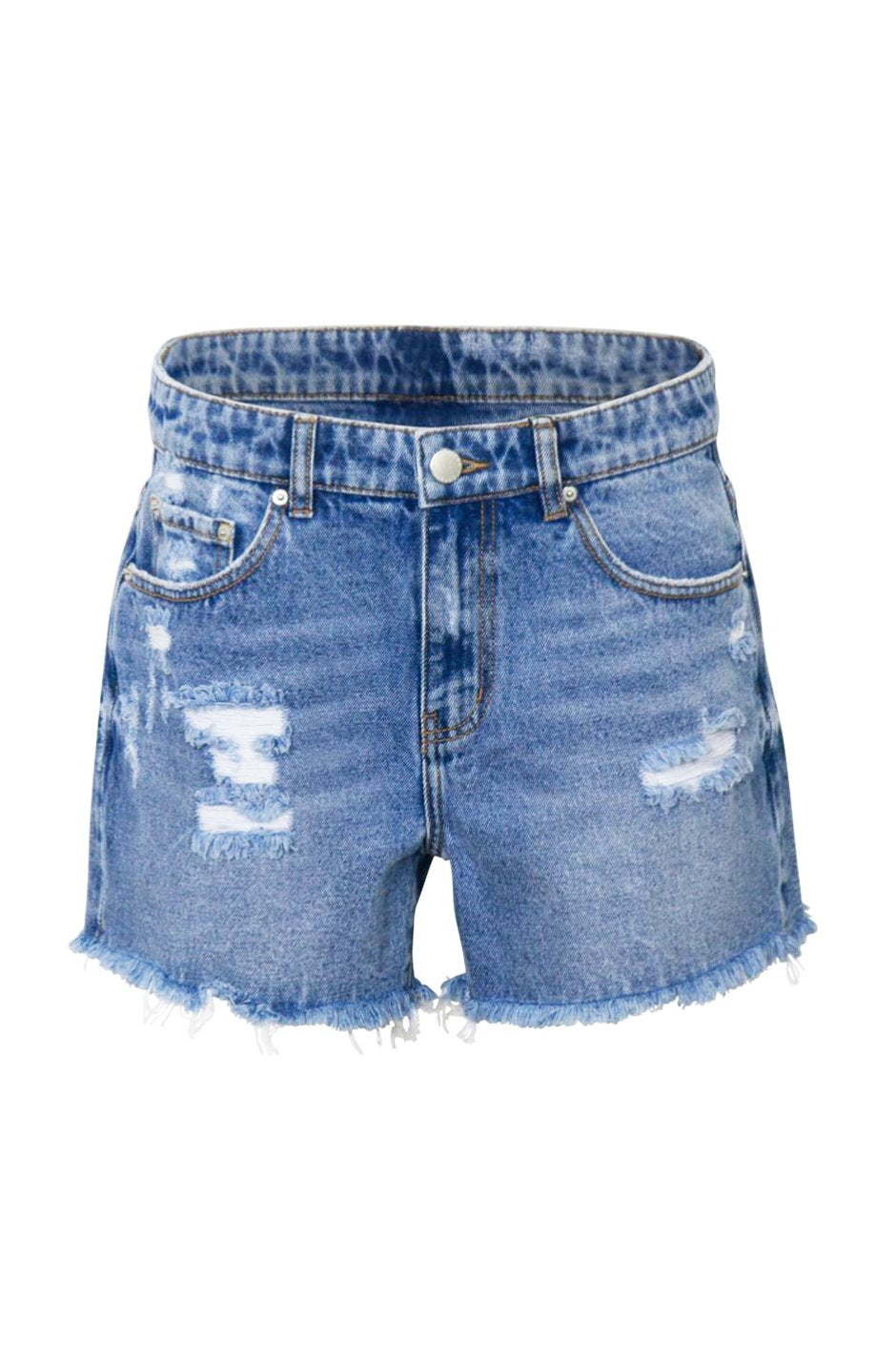[TEST] Charlie Distressed Denim Short