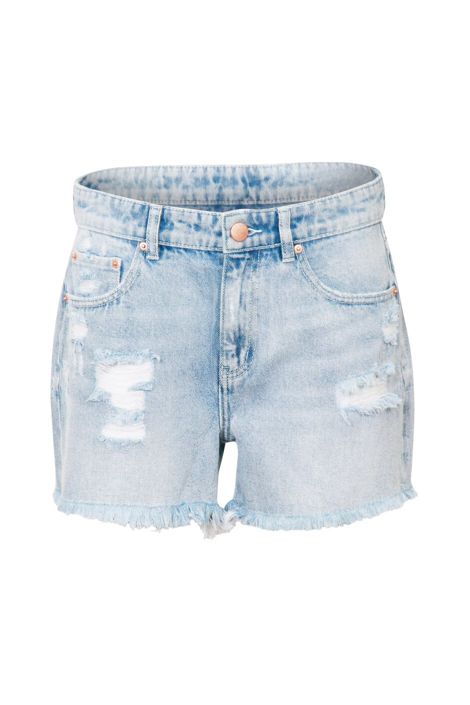 [TEST] Charlie Distressed Denim Short