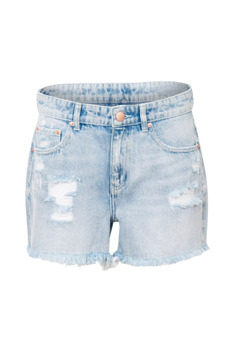 [TEST] Charlie Distressed Denim Short
