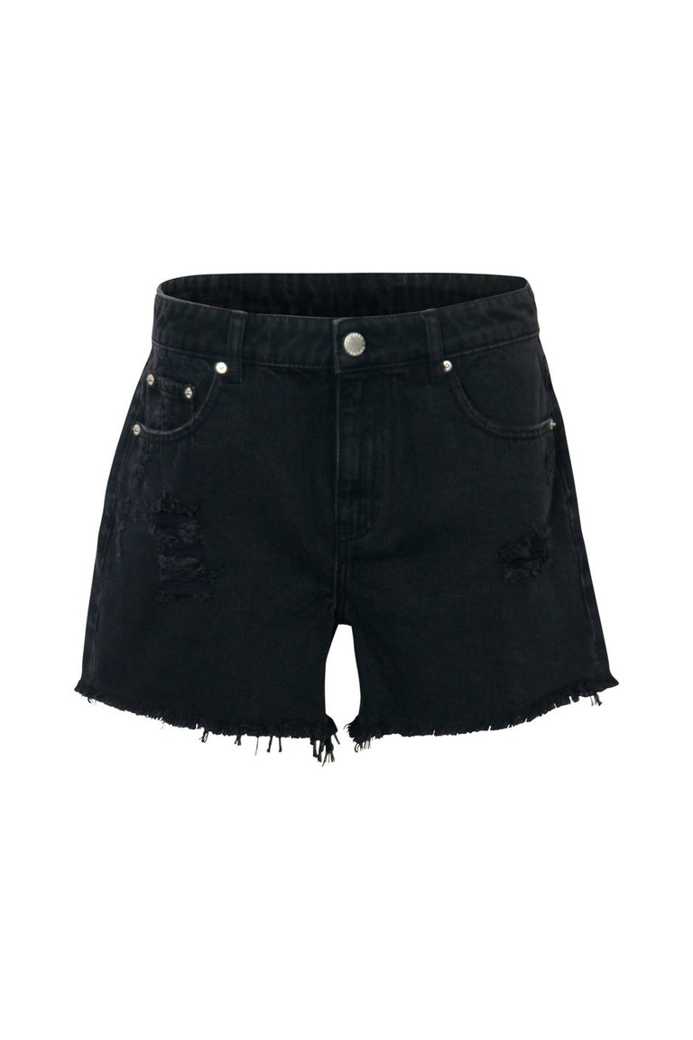 [TEST] Charlie Distressed Denim Short