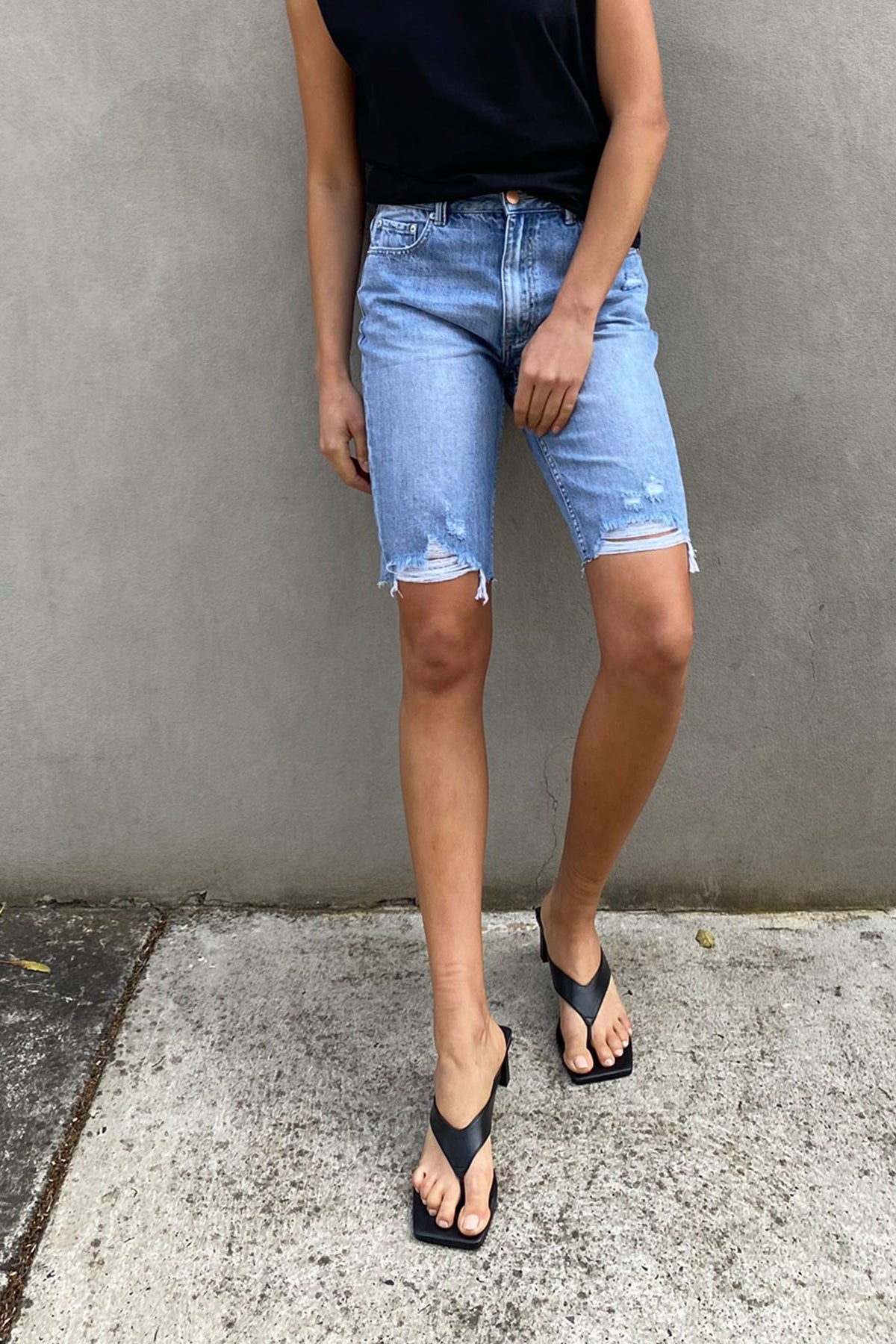 [TEST] Lucy Bermuda Denim Short