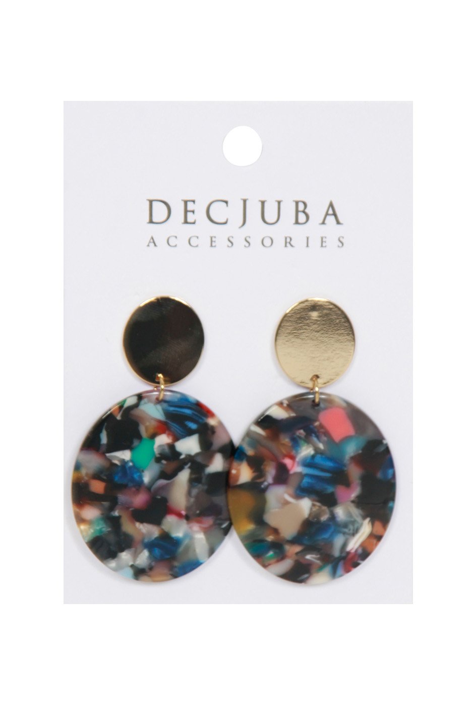 [TEST] Cory Oval Resin Earrings