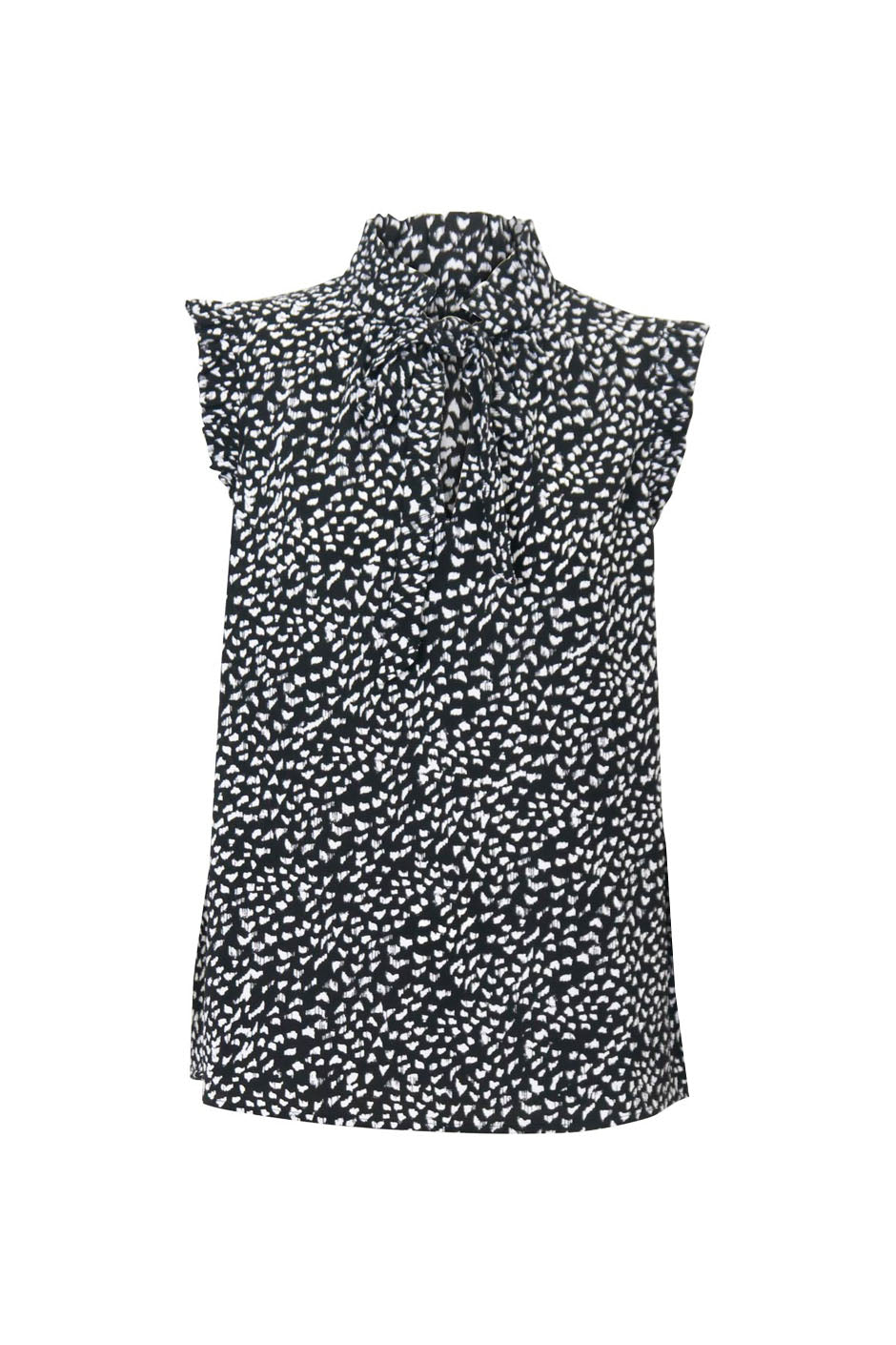 [TEST] Astrid Tie Neck Top
