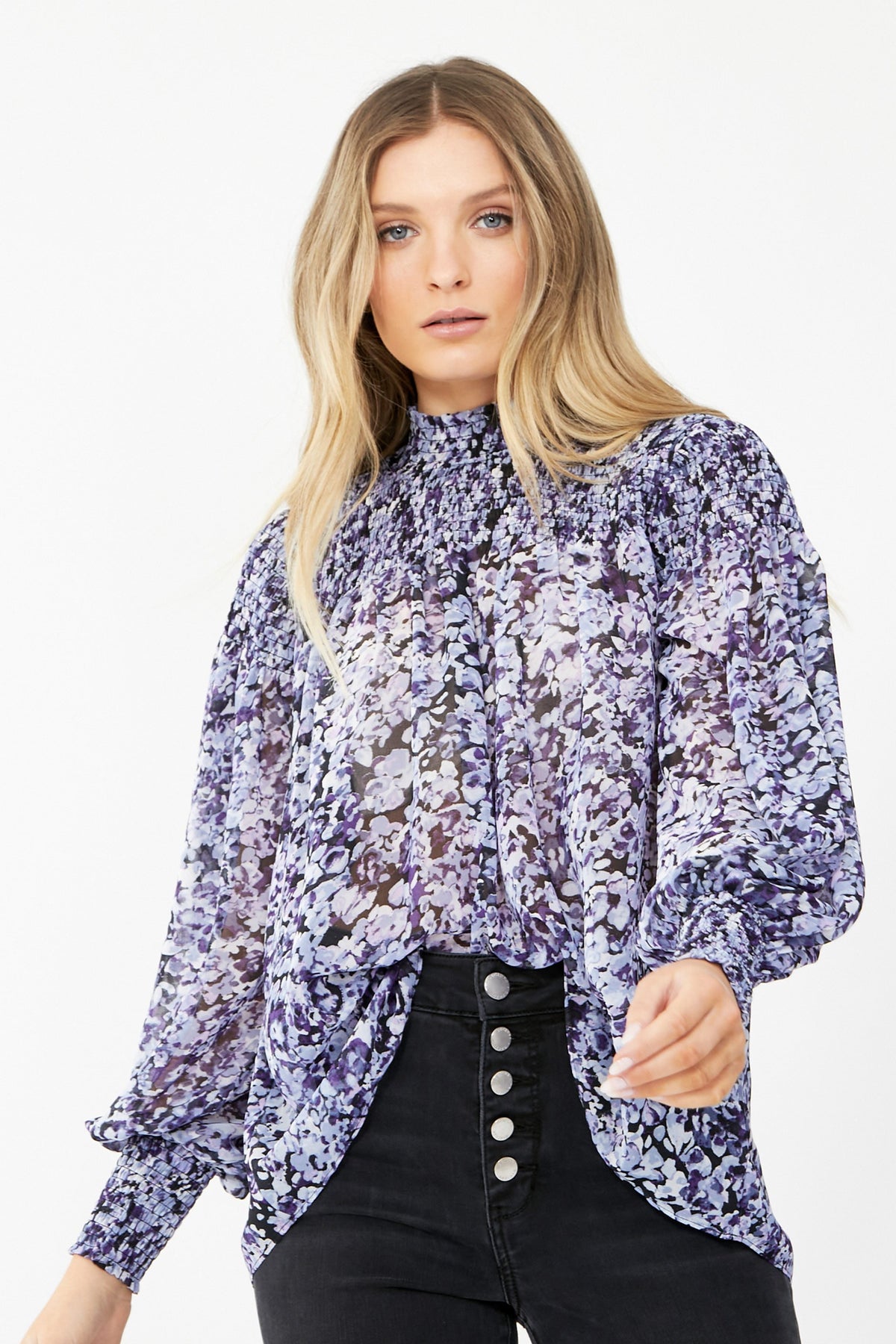 [TEST] Jazzy Shirred Top