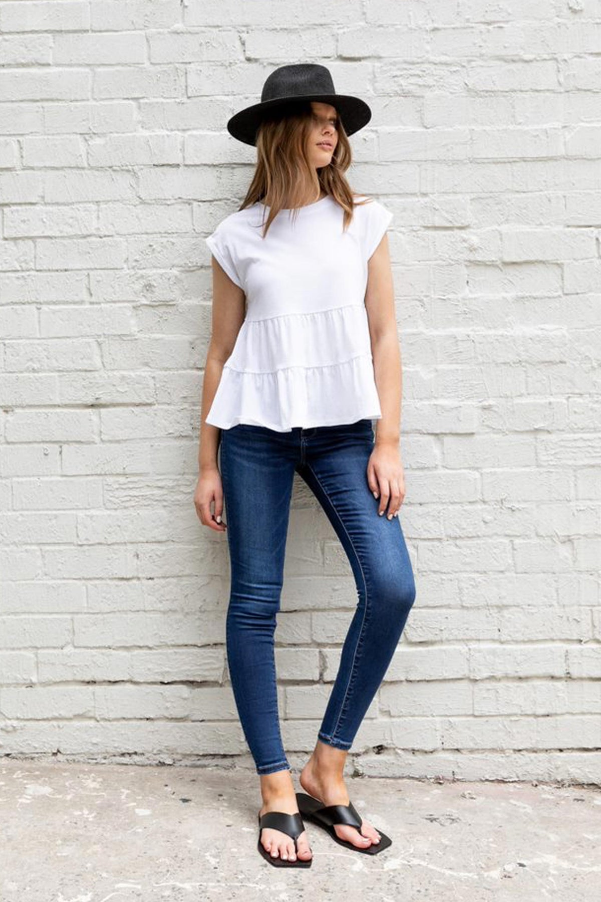 [TEST] Piper Frill Hem Tee