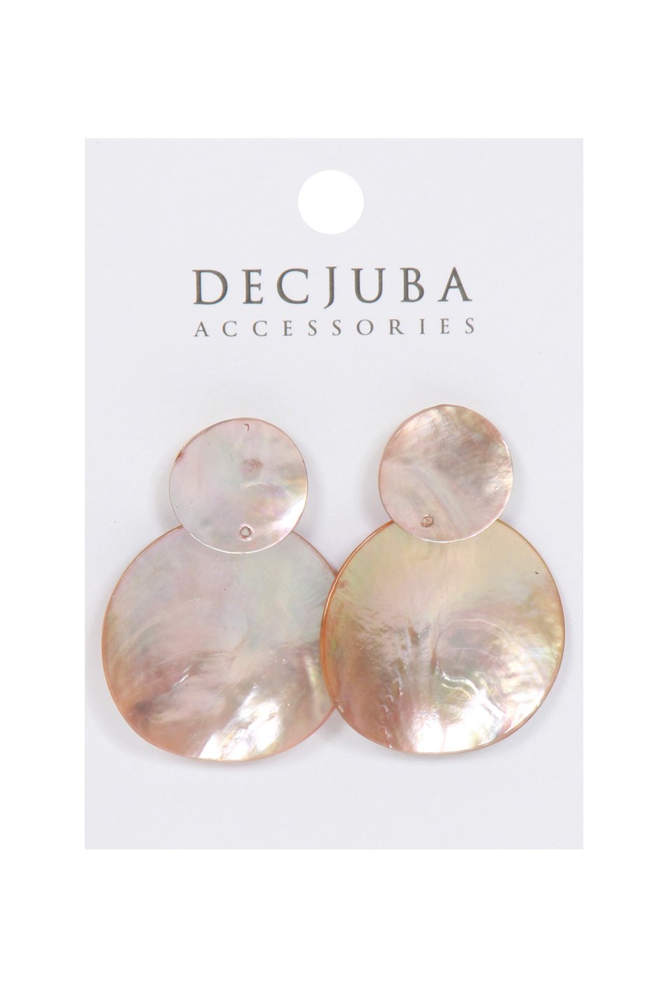 [TEST] Cyan Double Shell Earrings