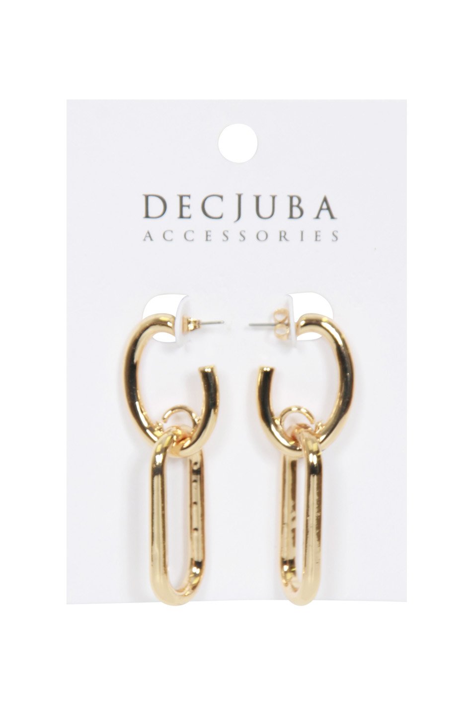 [TEST] Cruz Double Oval Earrings