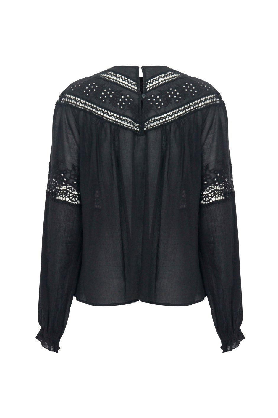 [TEST] Emma Lace Insert Blouse