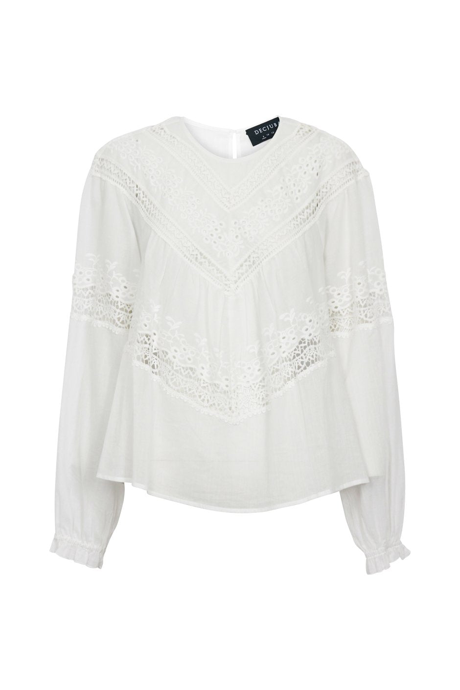 [TEST] Emma Lace Insert Blouse
