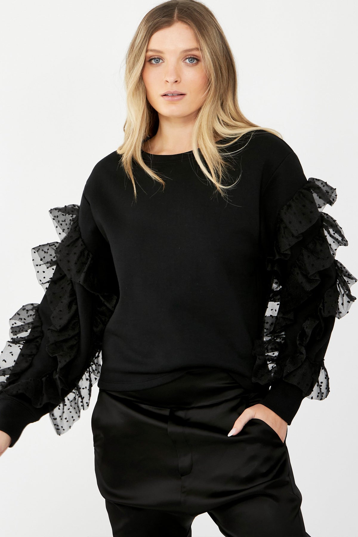 [TEST] Flynn Ruffle Sweat