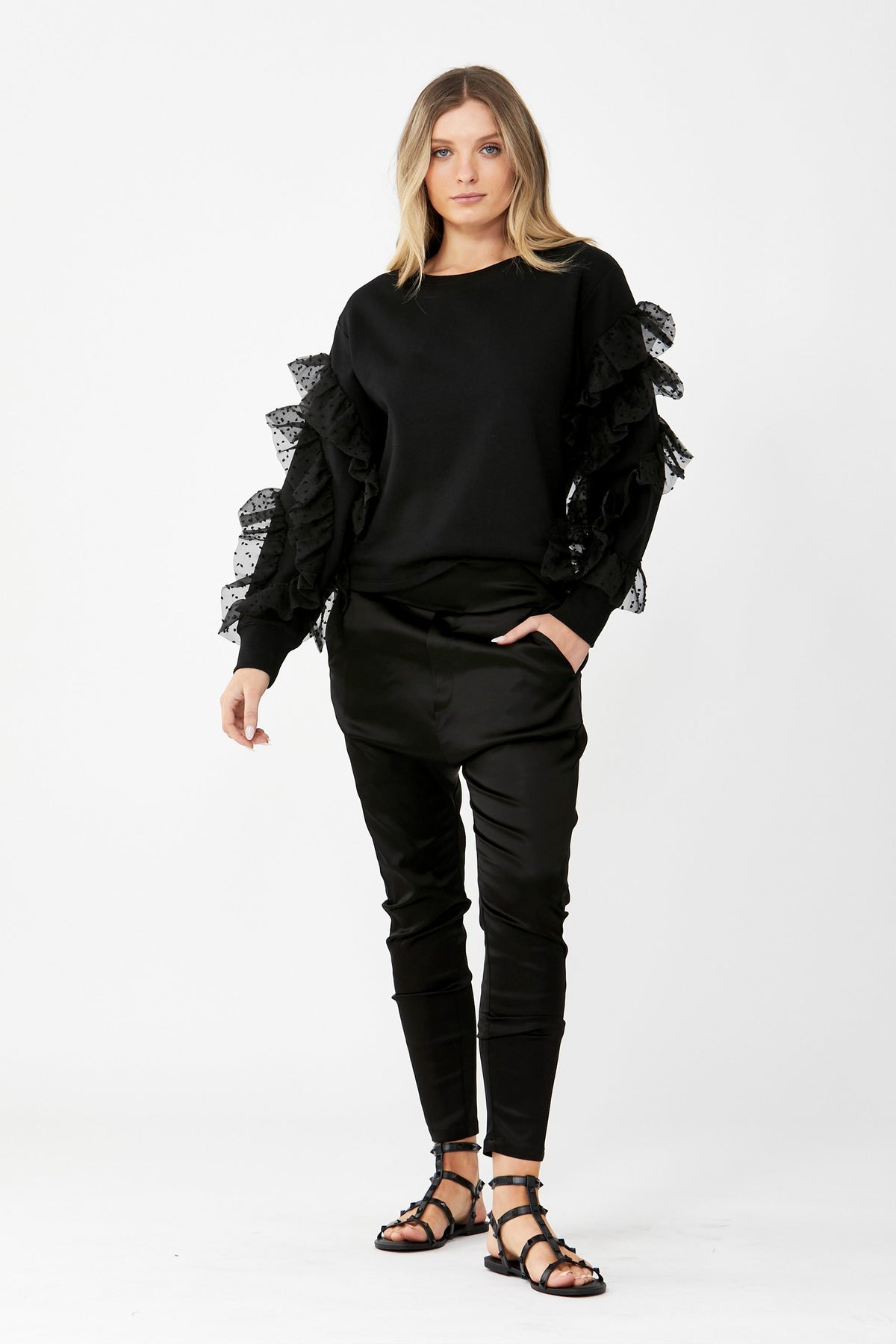 [TEST] Flynn Ruffle Sweat