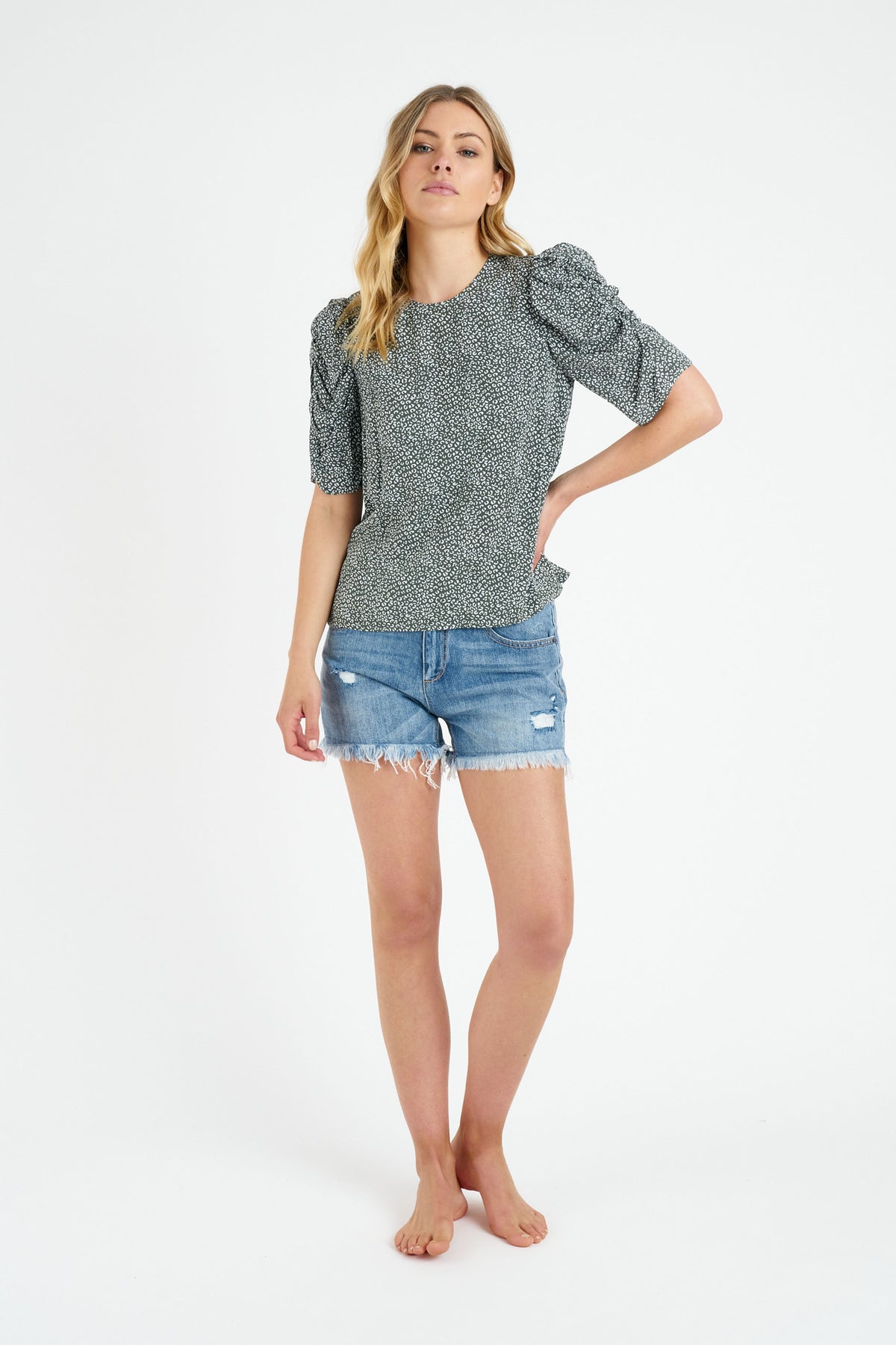 [TEST] Harlie Short Sleeve Top
