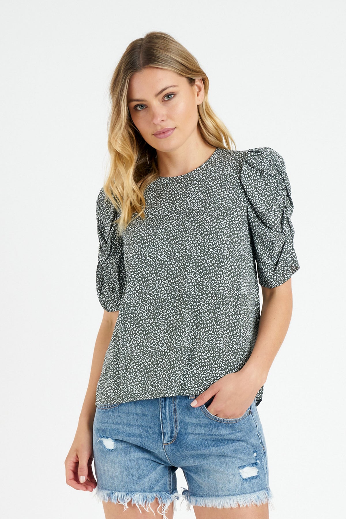 [TEST] Harlie Short Sleeve Top