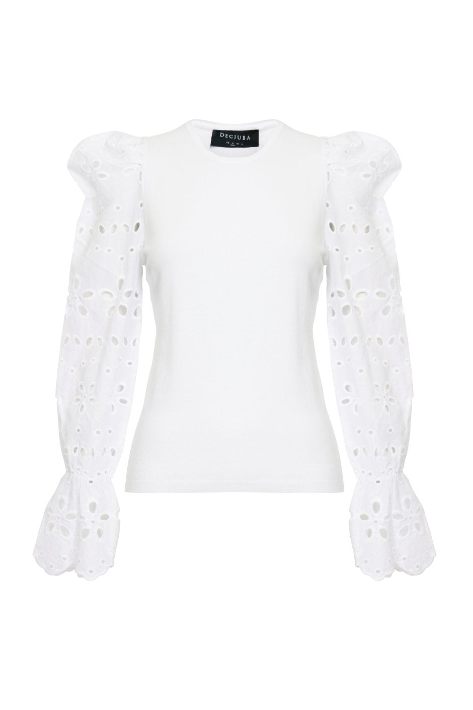 [TEST] Brie Broderie Sleeve Knit