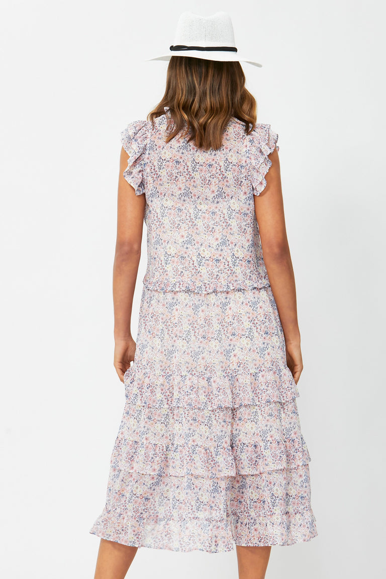 [TEST] Sophie Ruffle Midi Dress