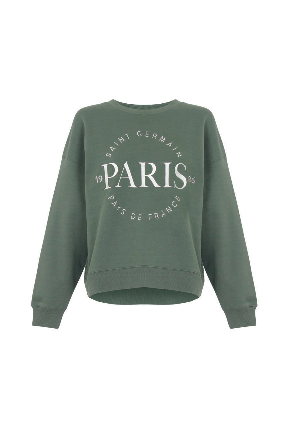 [TEST] Paris Embroidered Sweat