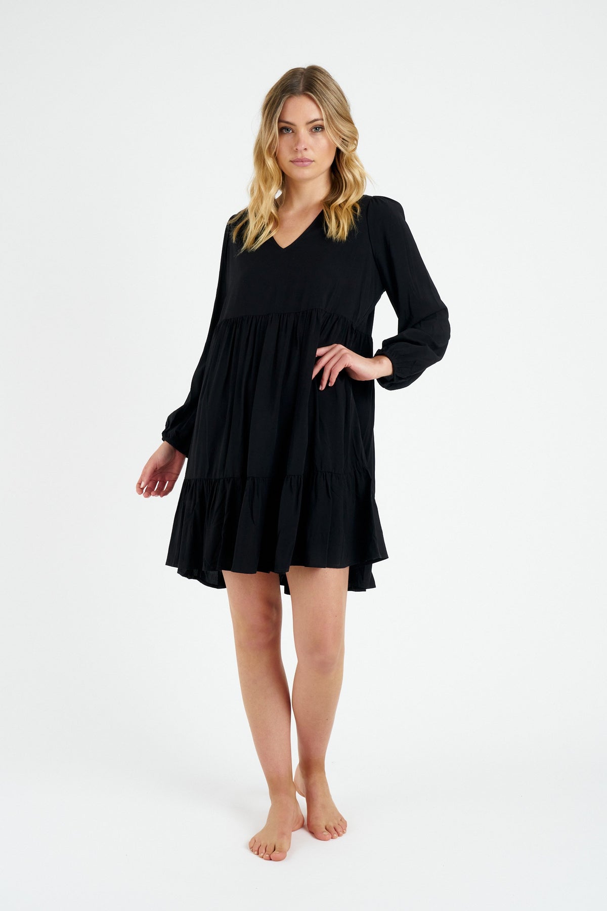 [TEST] Lucy V-Neck Mini Dress