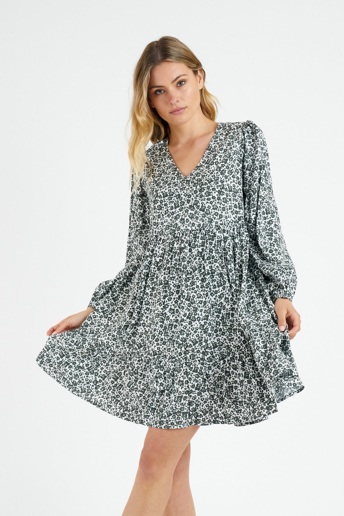 [TEST] Lucy V-Neck Mini Dress
