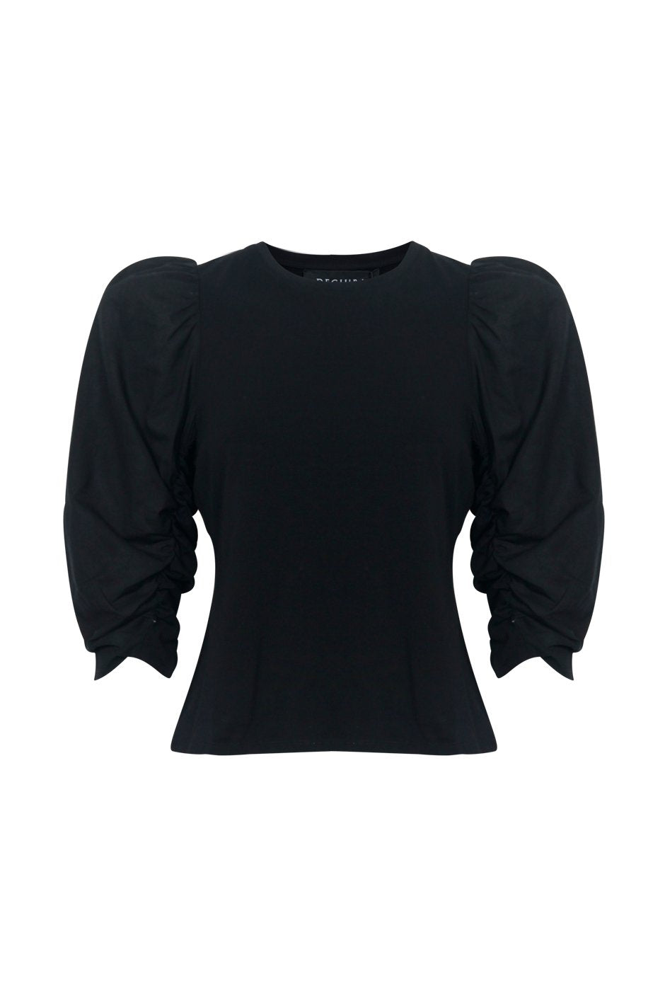 [TEST] Jada Ruched Puff Sleeve Tee