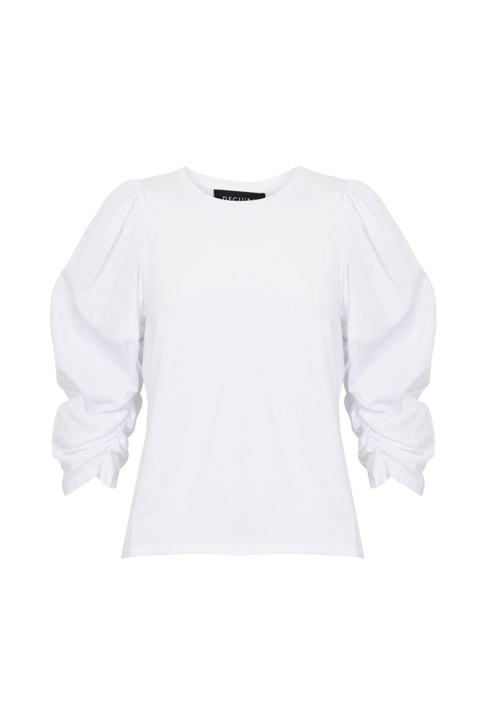 [TEST] Jada Ruched Puff Sleeve Tee
