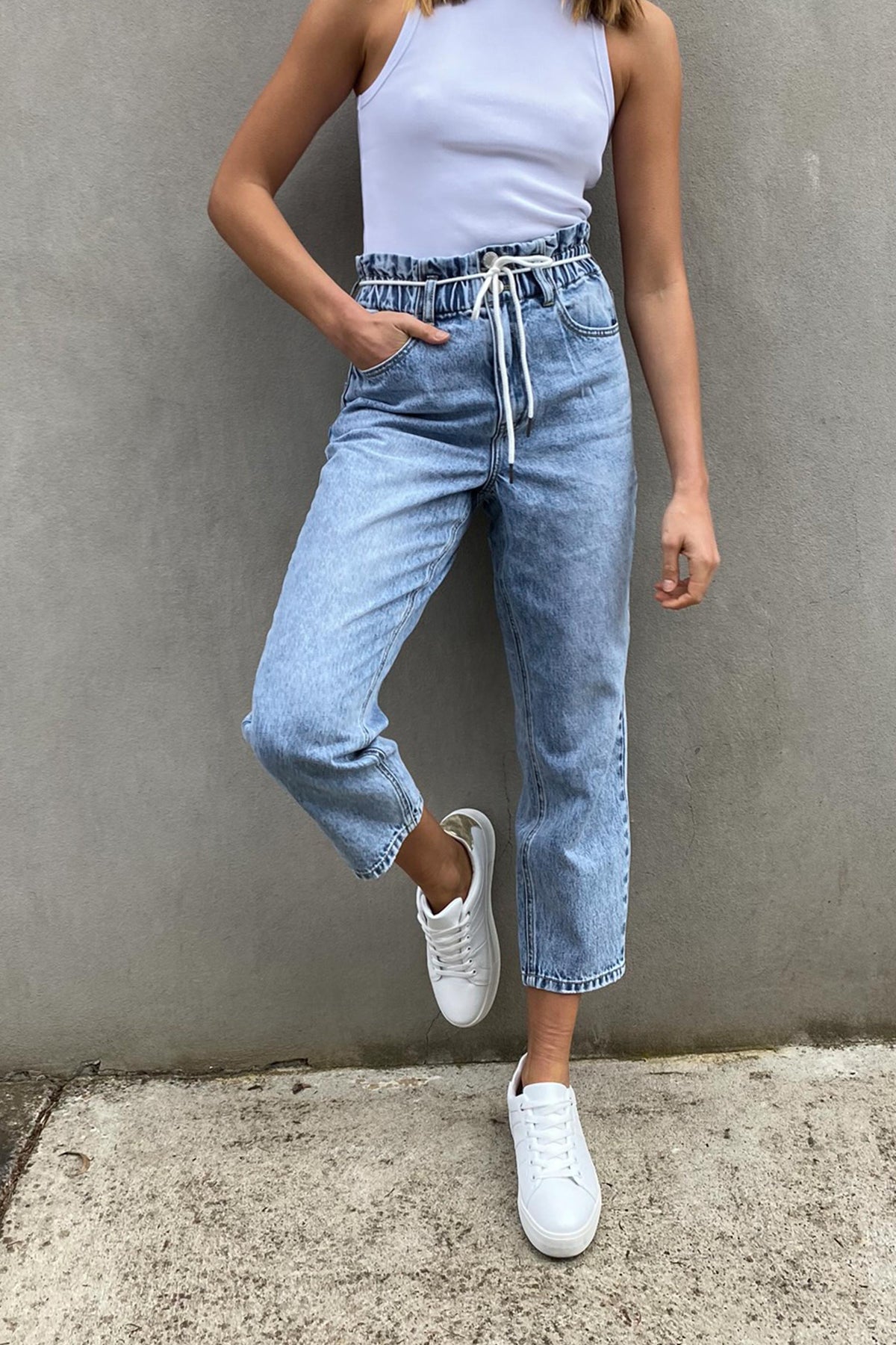 [TEST] Blair Button Up Paperbag Jean