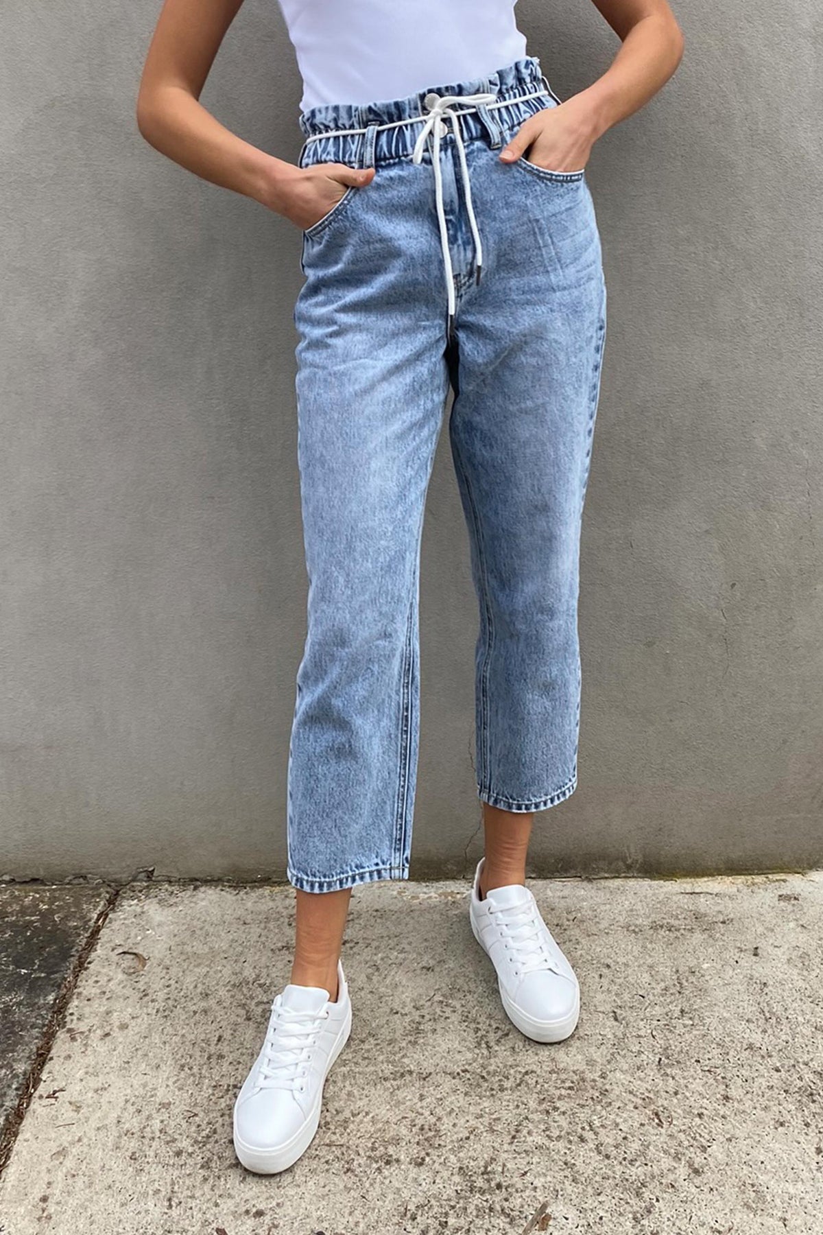 [TEST] Blair Button Up Paperbag Jean
