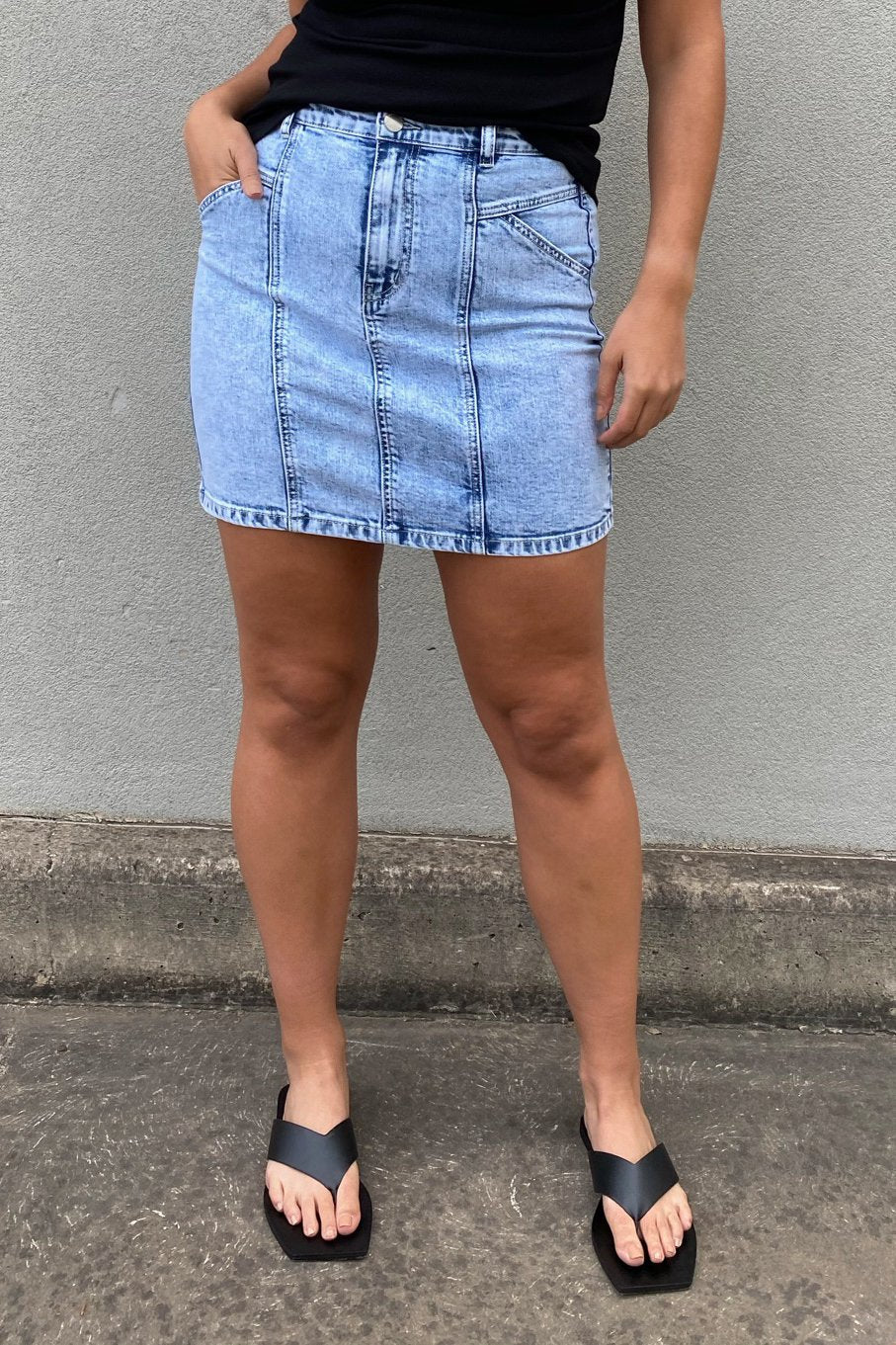 [TEST] Mya Yoke Detail Skirt