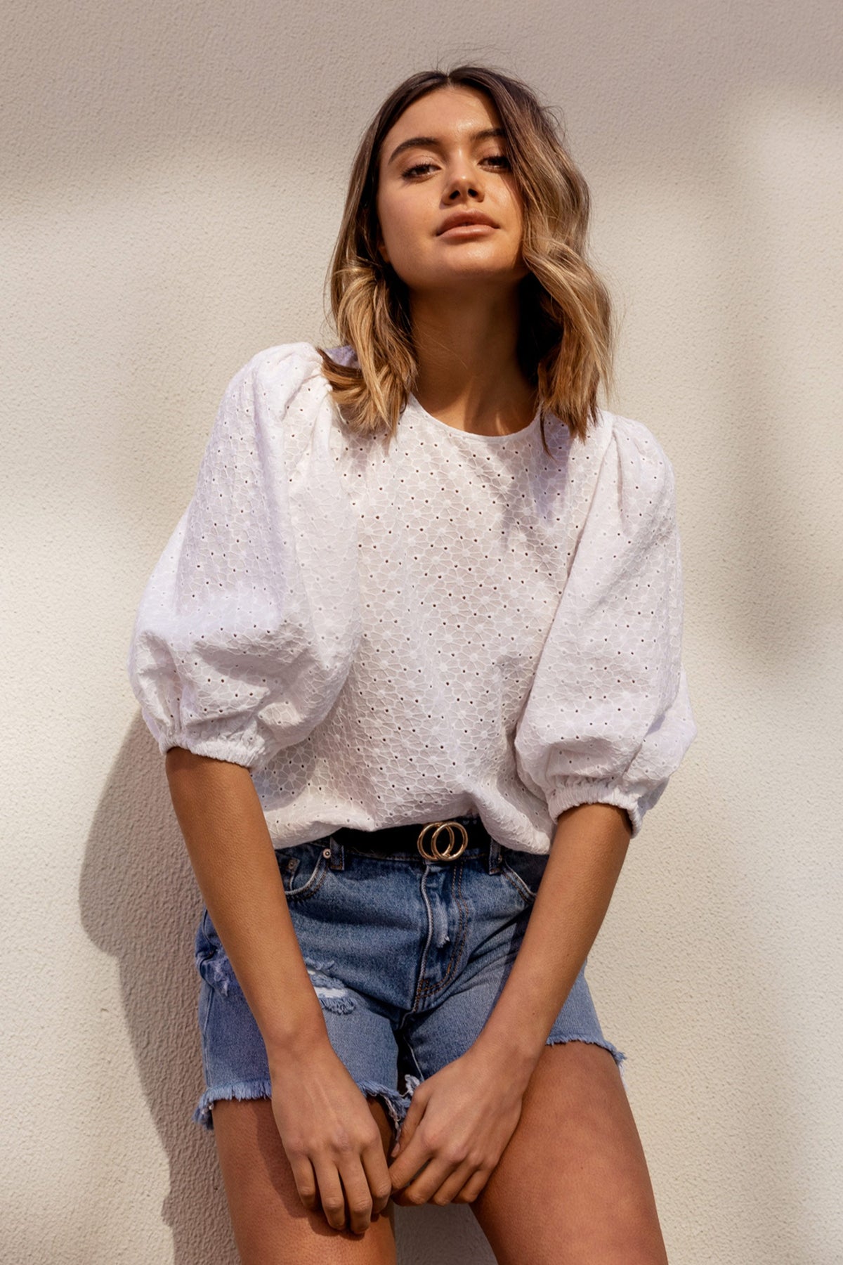 [TEST] Elle Broderie Top