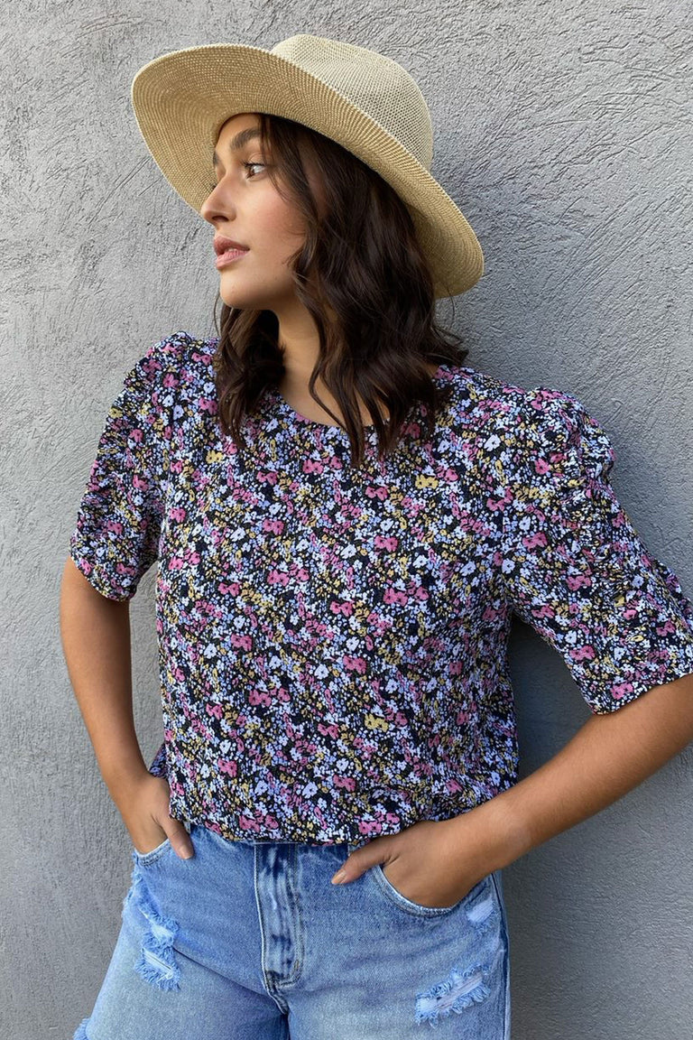 [TEST] Tiana Sleeve Detail Blouse