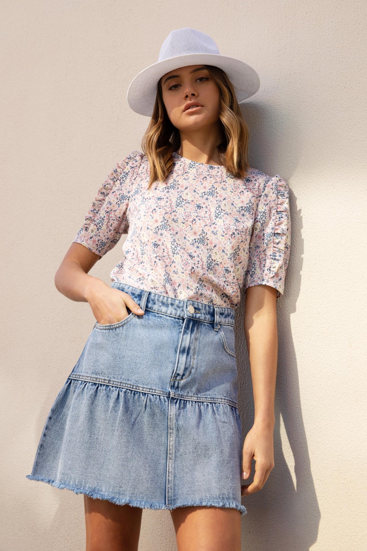 [TEST] Tiana Sleeve Detail Blouse