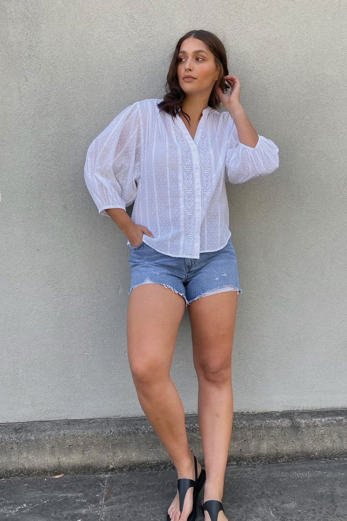 [TEST] Juliet Textured Shirt