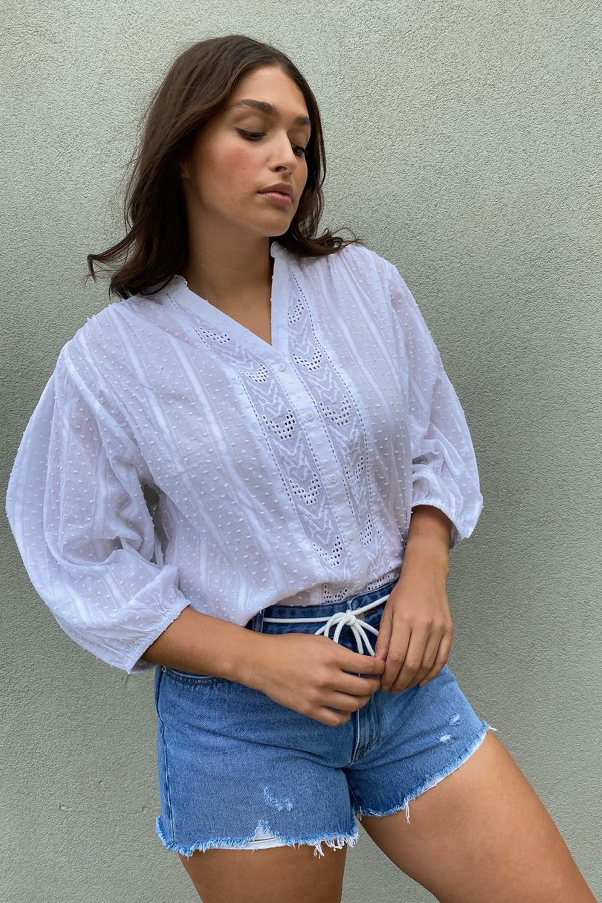 [TEST] Juliet Textured Shirt