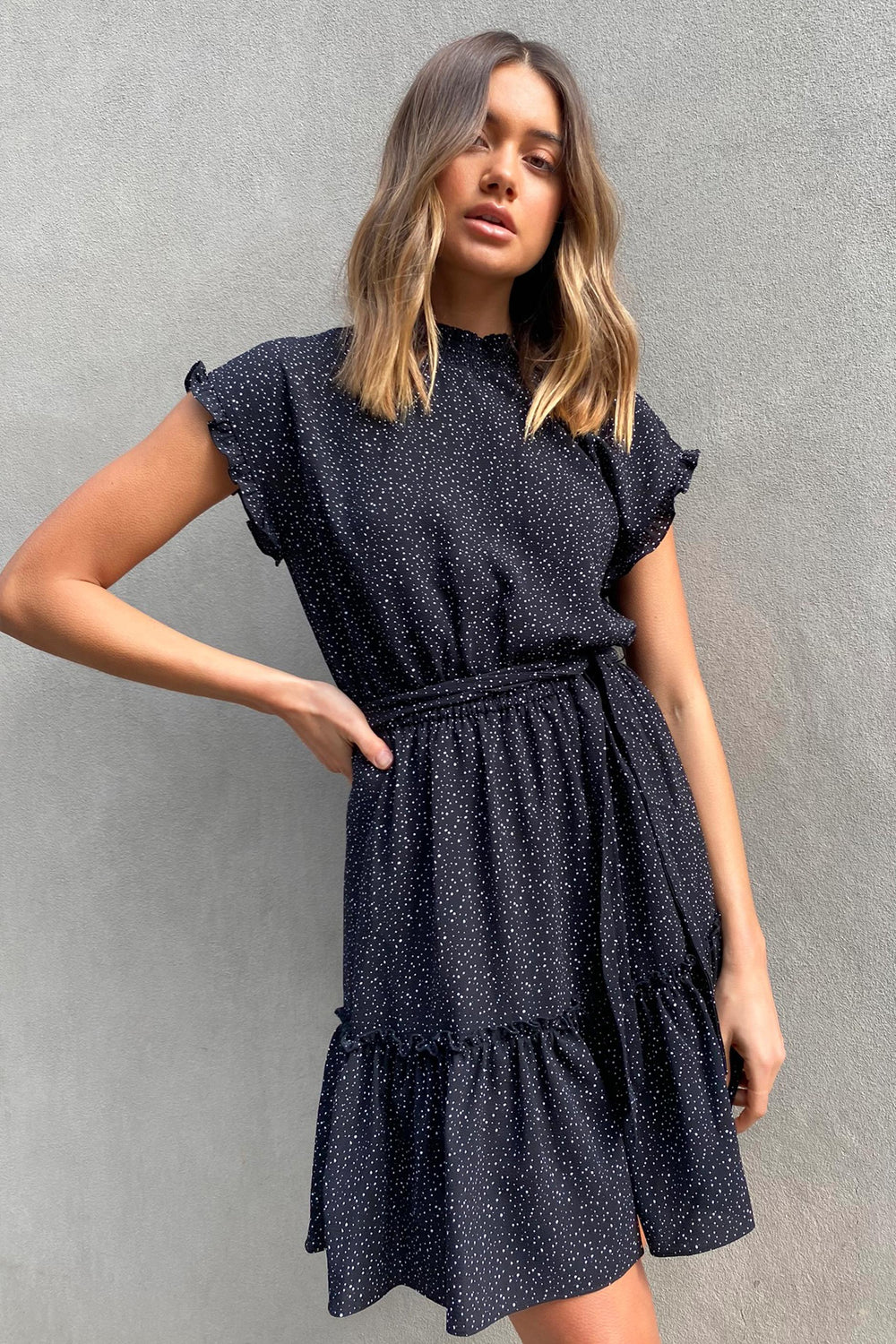 [TEST] Marla Tie Waist Mini Dress
