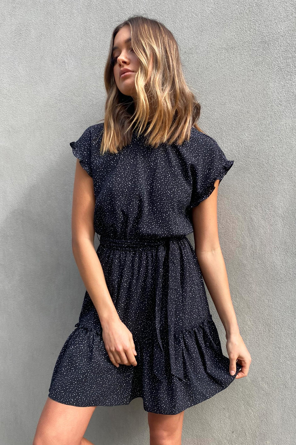 [TEST] Marla Tie Waist Mini Dress