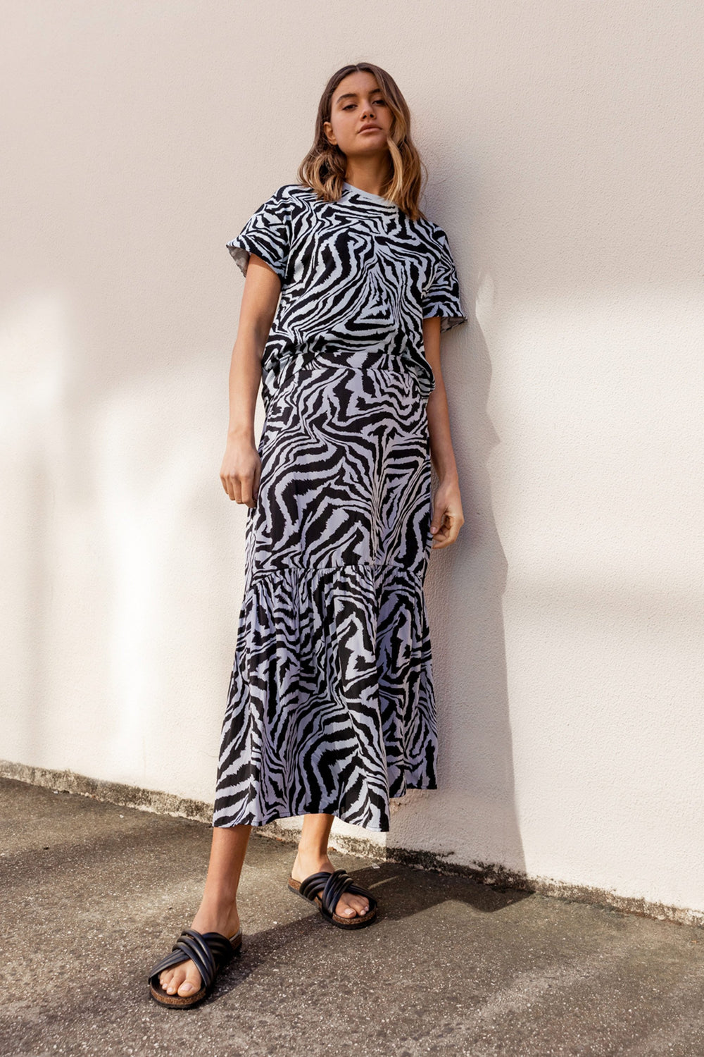 [TEST] Tegan Tiered Maxi Skirt
